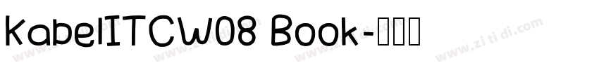 KabelITCW08 Book字体转换